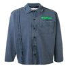 Logo Print Button Up Shirt