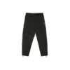 Logo Print Cargo Pants Functional Casual Pants Black