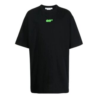 Logo Print Short Sleeve Tee “Black”