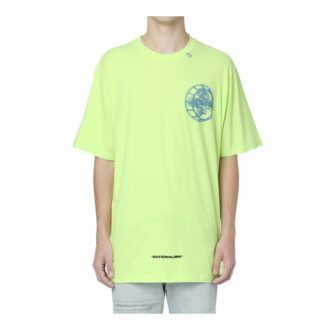 Logo Printed Men Yellow/Green