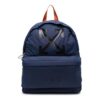 logo Printing Backpack Unisex Blue