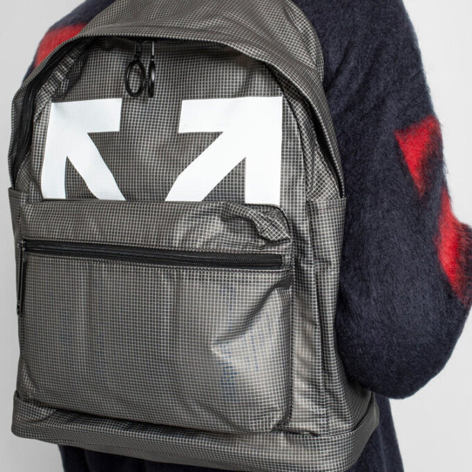 logo Printing Bag Pack Grey
