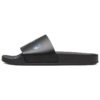 Logo Printing Fashion Casual Black Slippers “Black Blue”