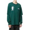 Logo Printing Long Sleeves Green