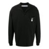 Logo Printing Long Sleeves Sports Black