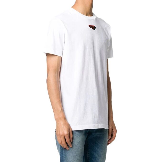 Logo Printing Short Sleeve White