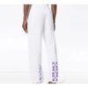 Logo Printing Sports Long Pants White