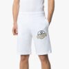 Logo Printing Sports Shorts White