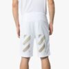 Logo Printing Sports Shorts White