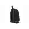 logo Printing Zipper Multiple Pockets backpack schoolbag Black