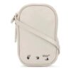 logo shoulder strap pouch “Beige”