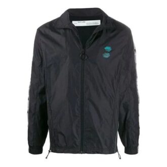Logo Thin and light Jacket Black