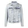 LogoBleachJean Jacket Men’ s Light Blue