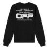 Long Sleeve Wavy Line Logo Double Sleeve