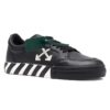 Low Vulcanized Canvas Sneaker “Black White Red”