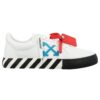 Low Vulcanized Canvas Sneaker “White Blue Black Red”