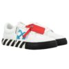 Low Vulcanized Canvas Sneaker “White Blue Black Red”