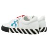 Low Vulcanized Canvas Sneaker “White Blue Black Red”