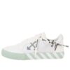 Low Vulcanized Canvas Sneaker “White Green”