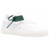 Low Vulcanized Canvas Sneaker “White Green”