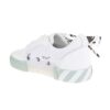 Low Vulcanized Canvas Sneaker “White Green”