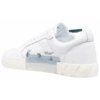 Low Vulcanized Canvas Sneaker “White Green”