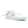 Low Vulcanized Canvas Sneaker “White Green Orange”