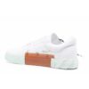 Low Vulcanized Canvas Sneaker “White Green Orange”