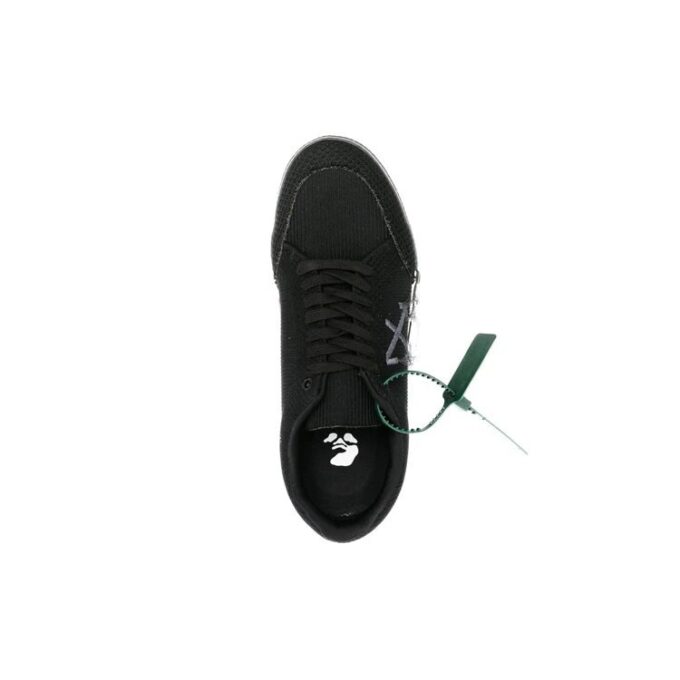 Low Vulcanized Sneakers “Black White”