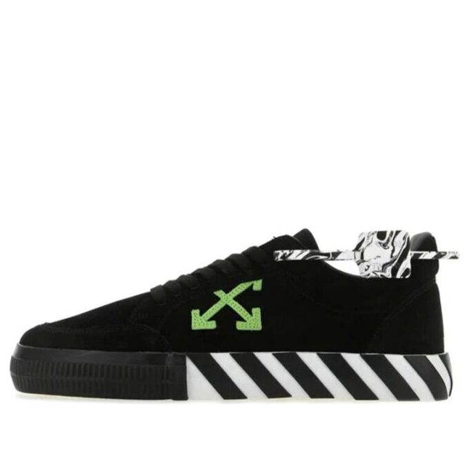 Male Off-White Skate shoes “Black Green”