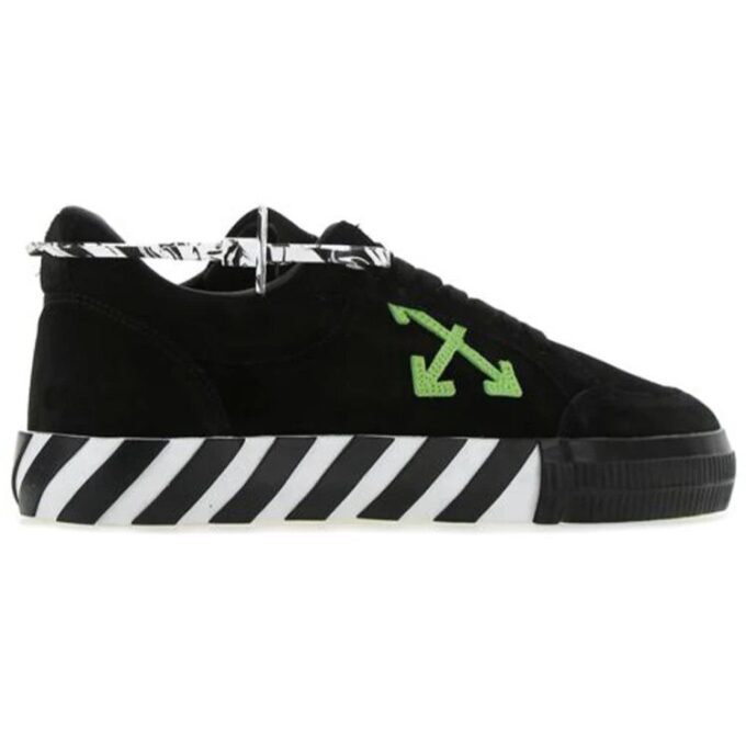Male Off-White Skate shoes “Black Green”