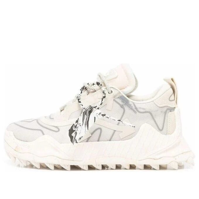 Male Off-White Sports Casual Shoes