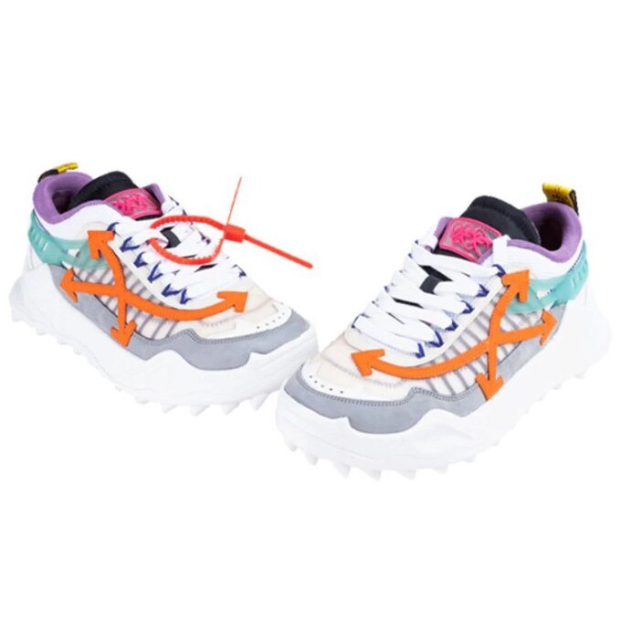 Male Off-White Sports Casual Shoes “White Orange”