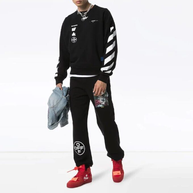 Mariana De Silva Print Track Trousers