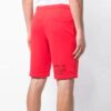 Men’ s Mona Lisa Printed Track Shorts Red