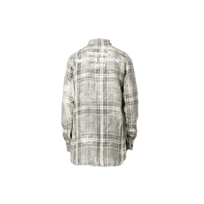 Men’ s Multicolor Cotton Shirt Beige