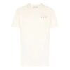 Men’ s Off-White x Browns 50 Crossover Logo Printing Round Neck Short Sleeve Ordinary Version White
