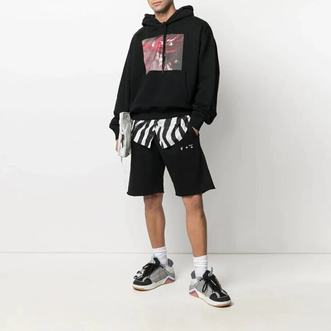 Men’ s SS21 Arrows Logo Sports Shorts Black