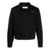 Men’ s SS21 Arrows-print Oversized Jeans Black
