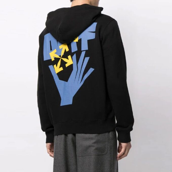 Men’ s SS21 Hand Off Logo Sweatshirt Black