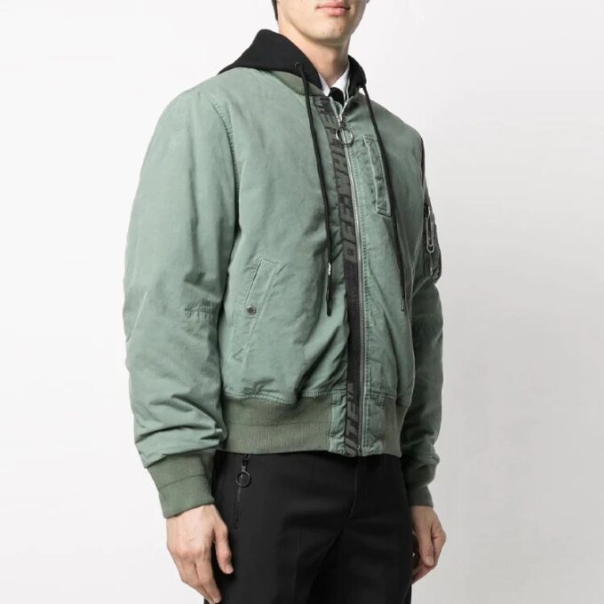 Men’ s SS21 Logo Jacket Green