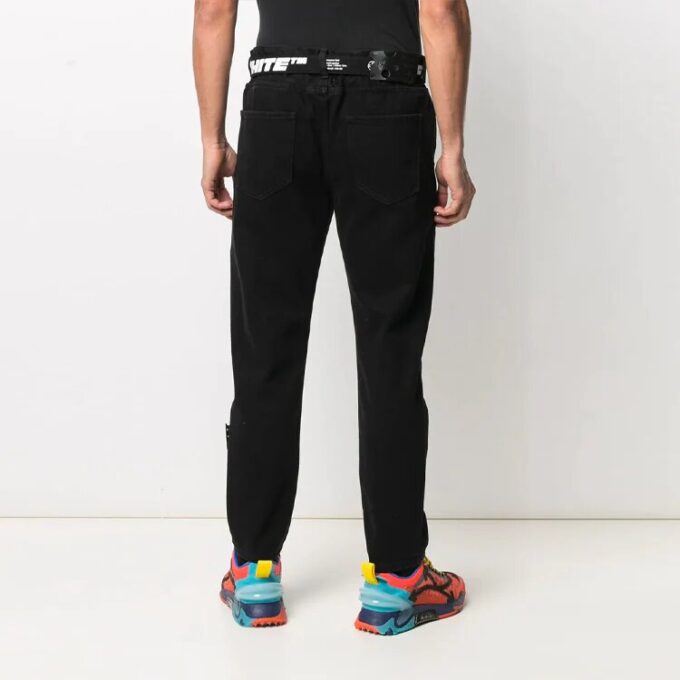 Men’ s SS21 Logo Jeans Pants Black