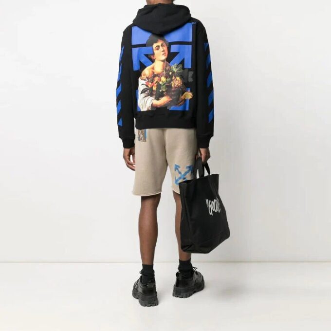 Men’ s SS21 Sports Sweatshirt Oversize Black