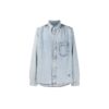 Mens Arrows Denim Long Sleeve Shirt