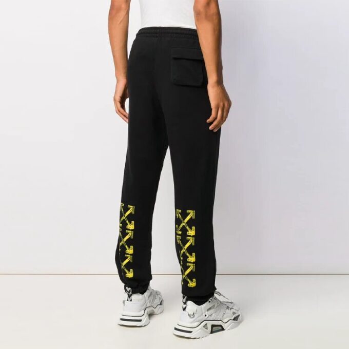 Mens Arrows Sketch Logo Casual Sports Pants