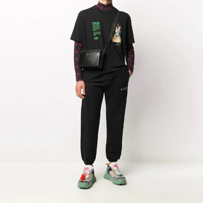 Mens FW20 Logo Embroidery Sweatpants