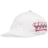 MENS Impressionism Peaked Cap White
