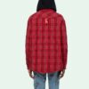 Mens Loose Padded Flannel Plaid Hooded Shirt Jacket