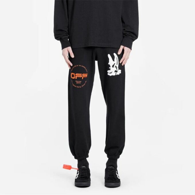 Mens Spray Harry the Bunny Track Pants