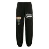 Mens Street Style Plain Cotton Wavy Line 3D Logo Casual Sweatpants
